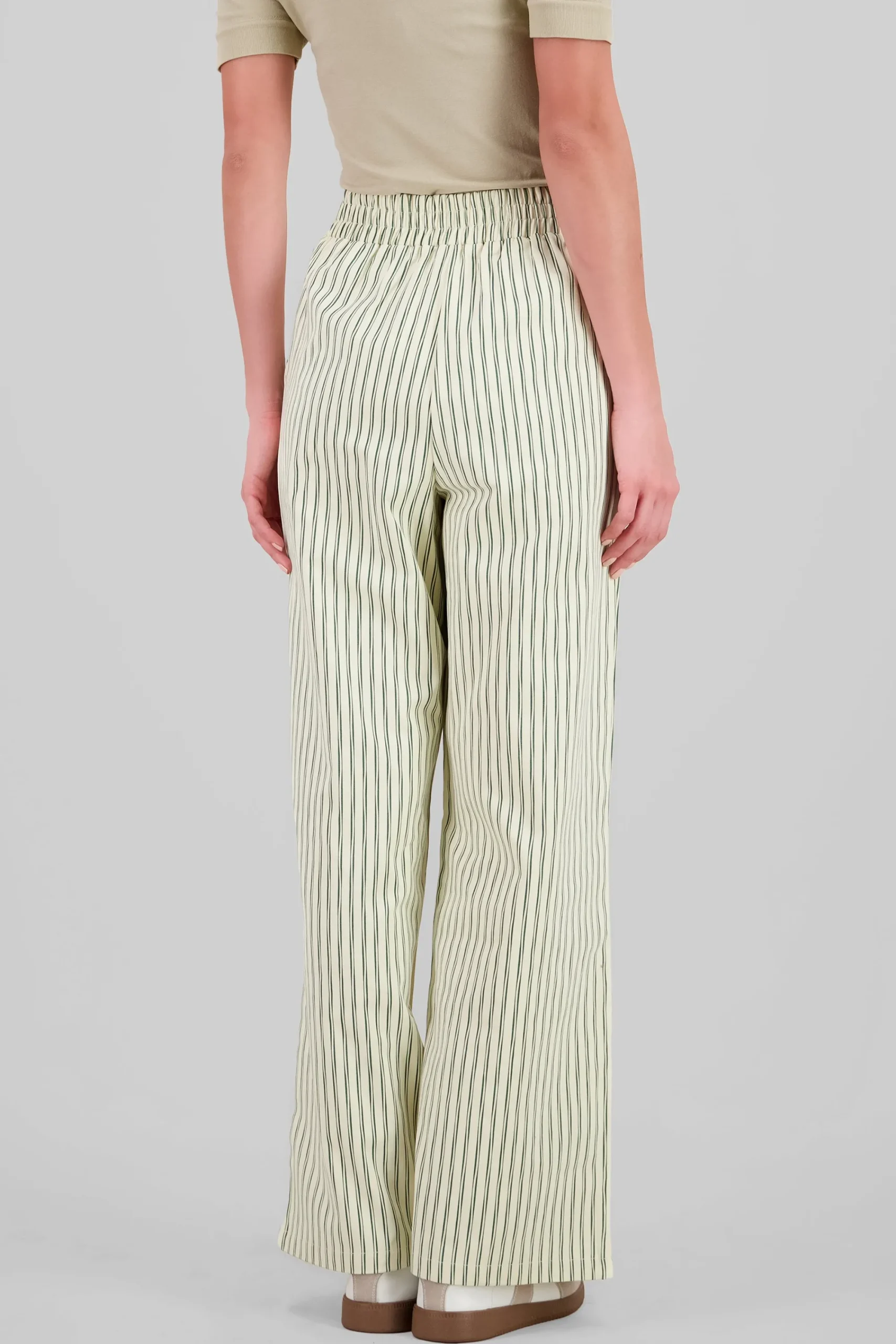 Shasa Wide Leg Striped Pants