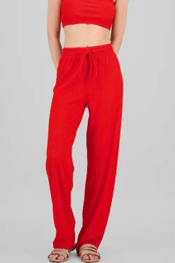 Shasa Wide leg textured pants