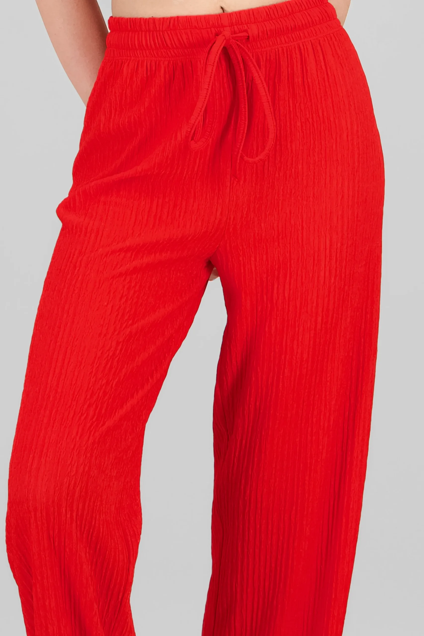 Shasa Wide leg textured pants