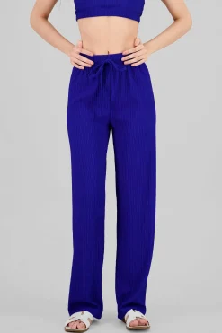Shasa Wide leg textured pants