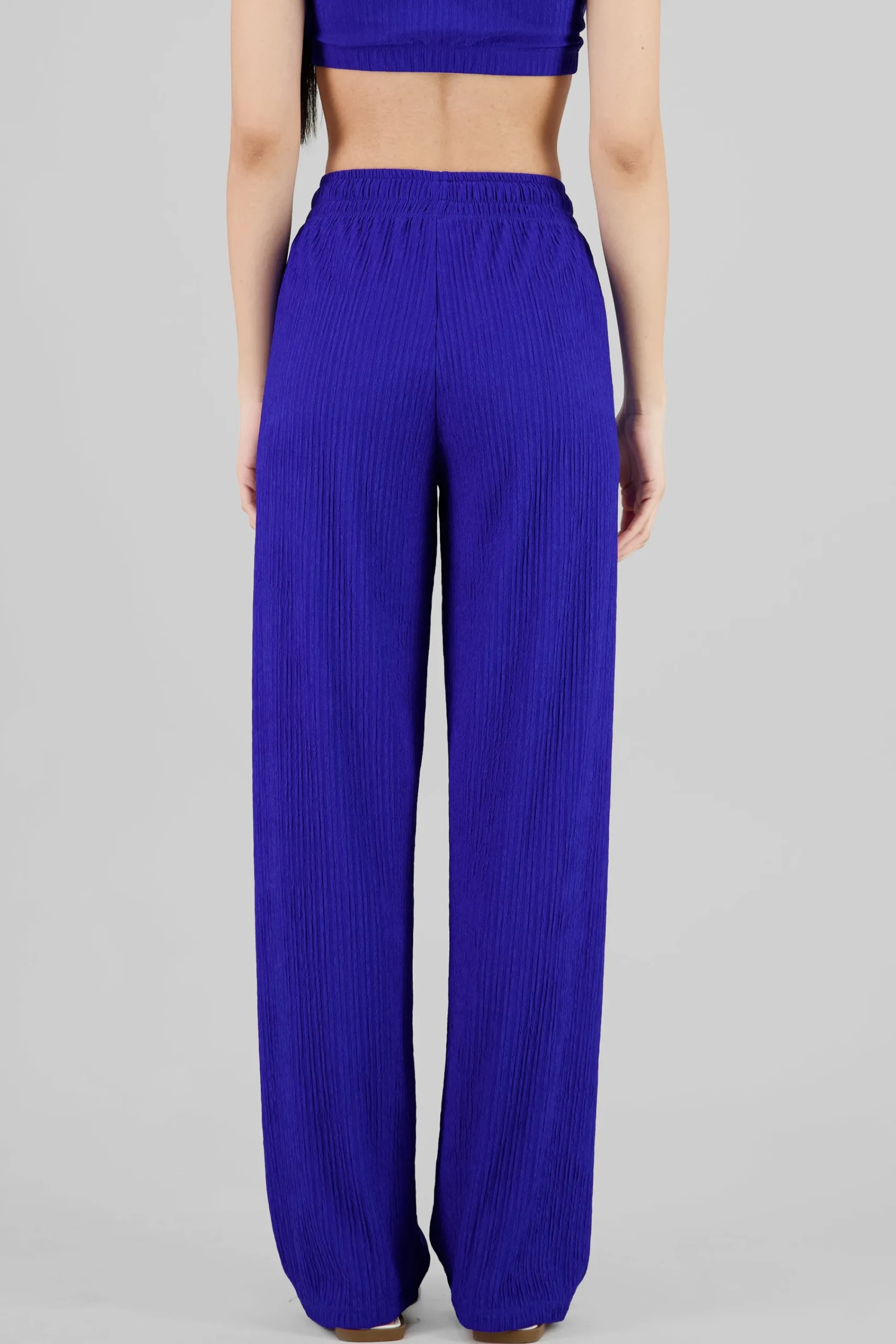 Shasa Wide leg textured pants