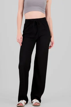 Shasa Wide leg textured pants