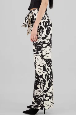 Shasa Wide Leg Tropical Pants