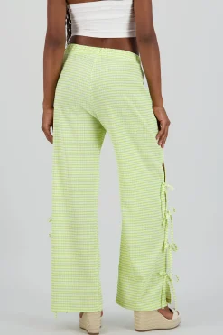 Shasa Wide Pants with Bow Detail
