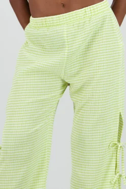 Shasa Wide Pants with Bow Detail