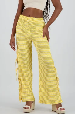 Shasa Wide Pants with Bow Detail