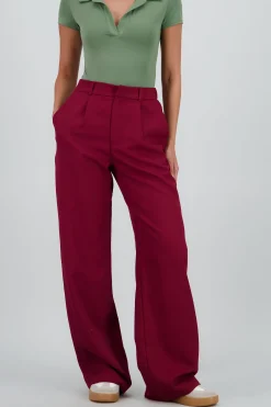 Shasa Wide Pleated Pants