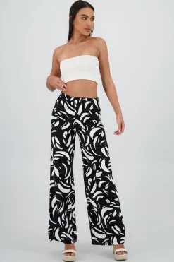 Shasa Wide Printed Pants