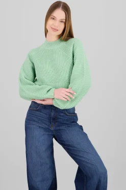 Shasa Wide Sleeve Knit Sweater