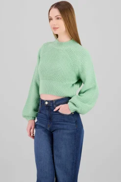 Shasa Wide Sleeve Knit Sweater