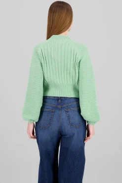 Shasa Wide Sleeve Knit Sweater