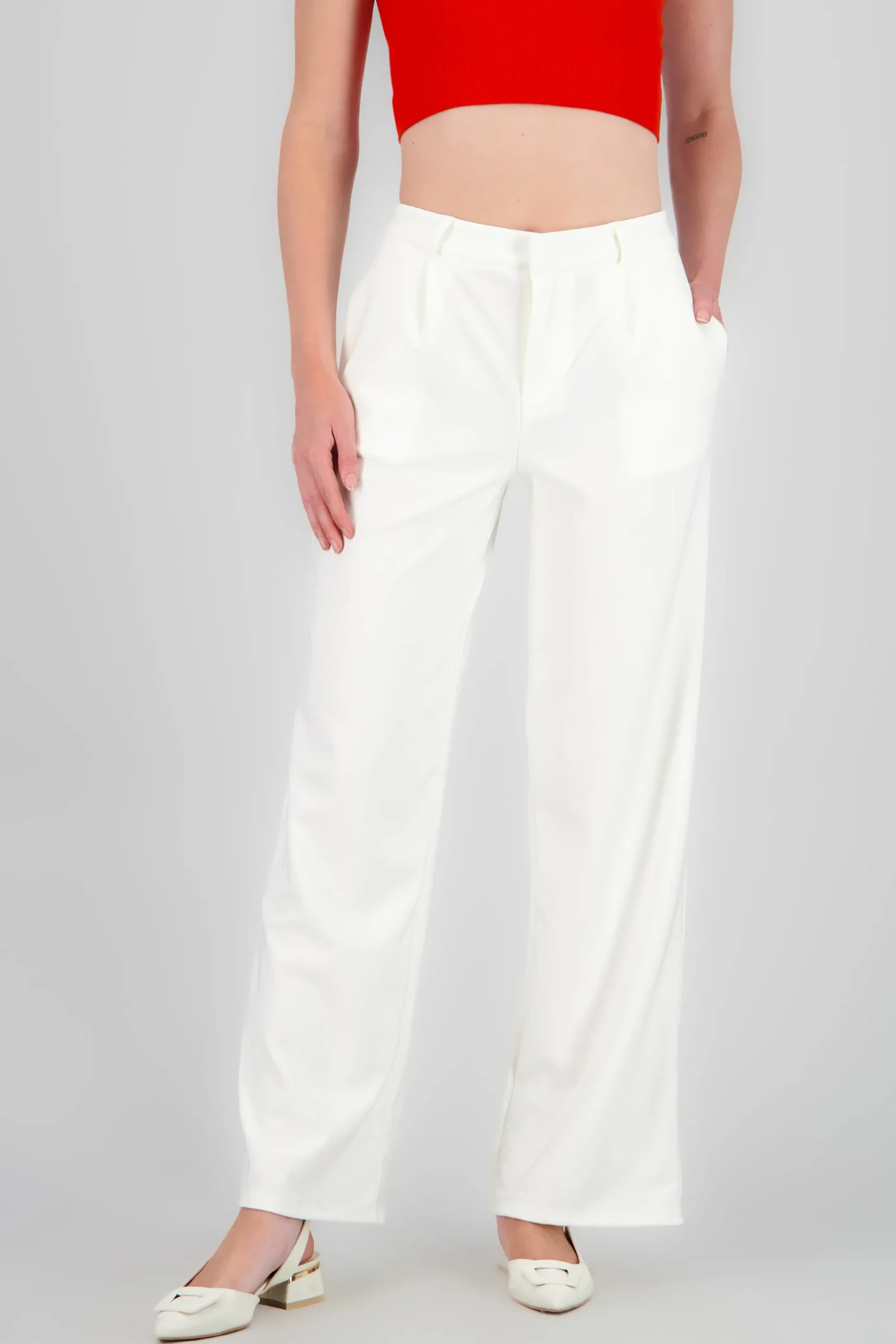 Shasa Wide Solid Pants