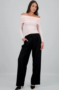 Shasa Wide Solid Pants