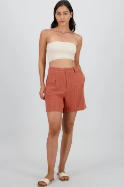 Shasa Wide Striped Shorts