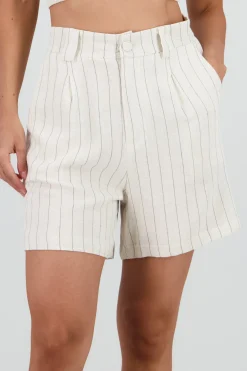 Shasa Wide Striped Shorts