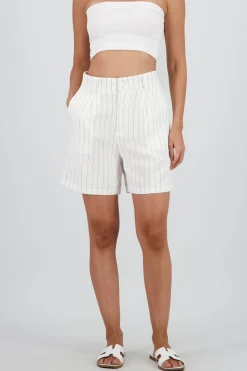 Shasa Wide Striped Shorts