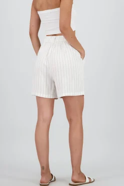 Shasa Wide Striped Shorts