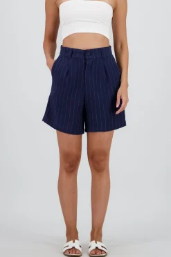 Shasa Wide Striped Shorts