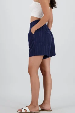 Shasa Wide Striped Shorts