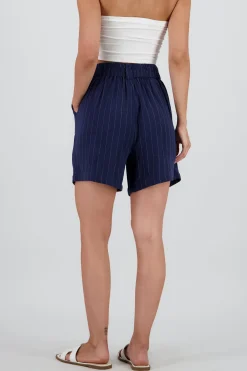 Shasa Wide Striped Shorts