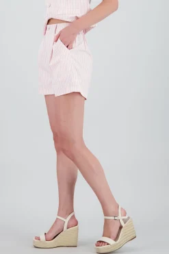 Shasa Wide Striped Shorts