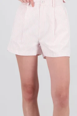 Shasa Wide Striped Shorts
