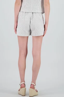 Shasa Wide Striped Shorts