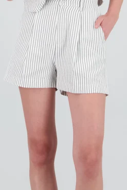 Shasa Wide Striped Shorts