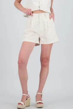 Shasa Wide Striped Shorts
