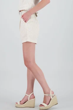 Shasa Wide Striped Shorts
