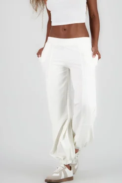 Shasa Wide Sweatpants with Seam details
