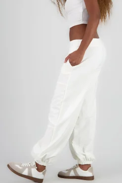 Shasa Wide Sweatpants with Seam details