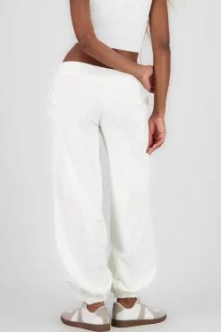 Shasa Wide Sweatpants with Seam details