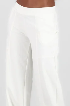 Shasa Wide Sweatpants with Seam details