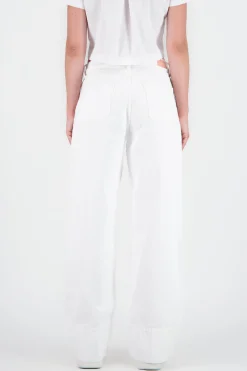 Shasa Wide-leg Jeans with Cut