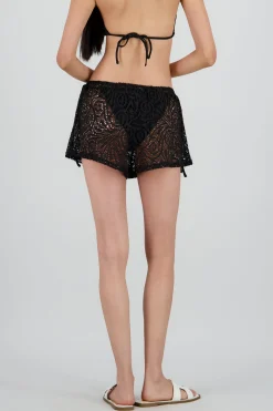 Shasa Zigzag Crochet Shorts