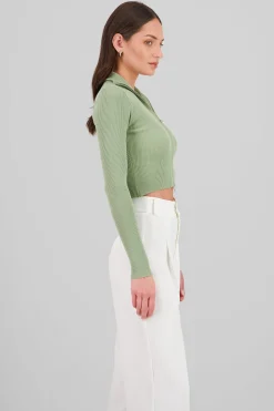 Shasa Zip-Up Sweater