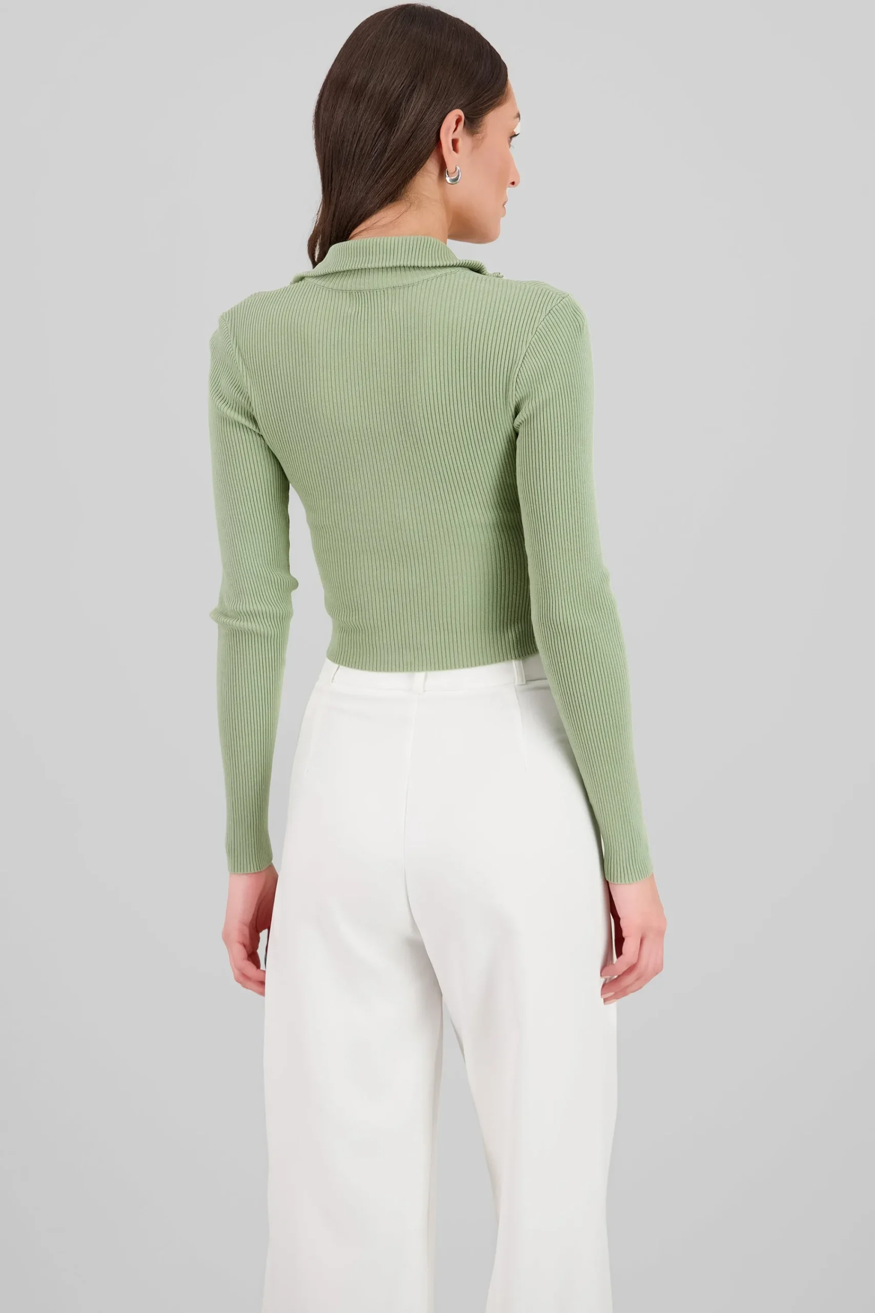Shasa Zip-Up Sweater